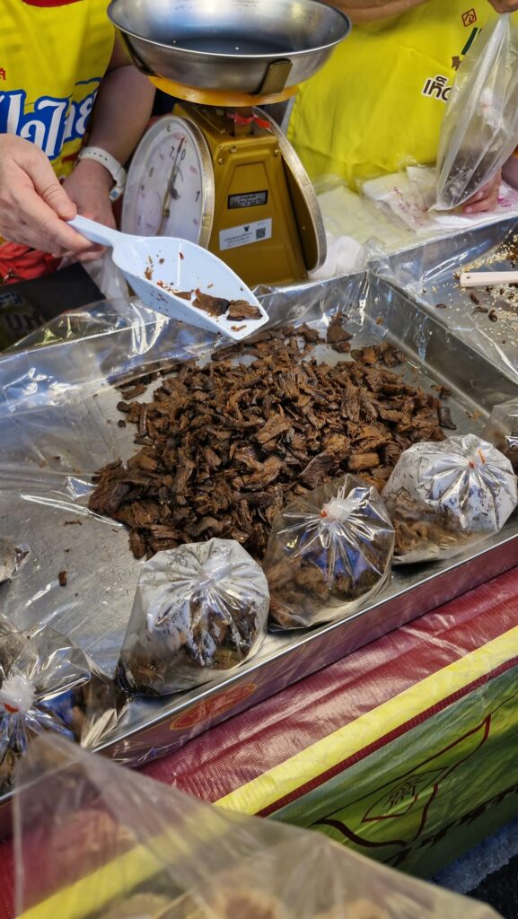 Mushrooms and dried goods for jay cooking