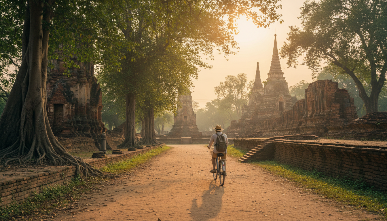 Ayutthaya by Bicycle: Visiting the Former Capital with Care
