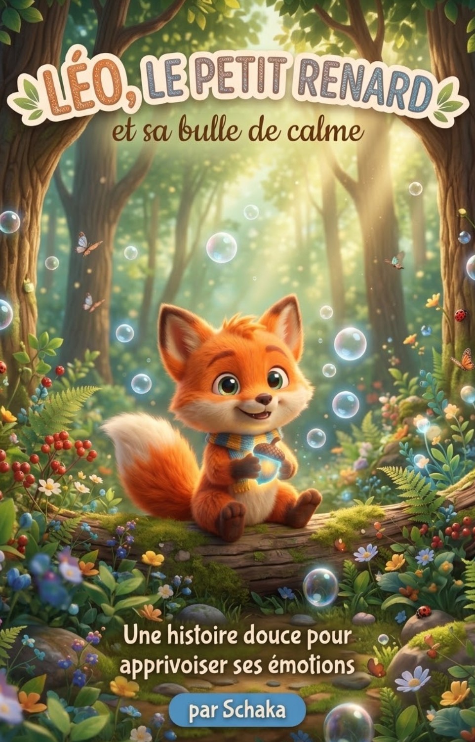 Couverture : Léo le petit renard et sa bulle de calme