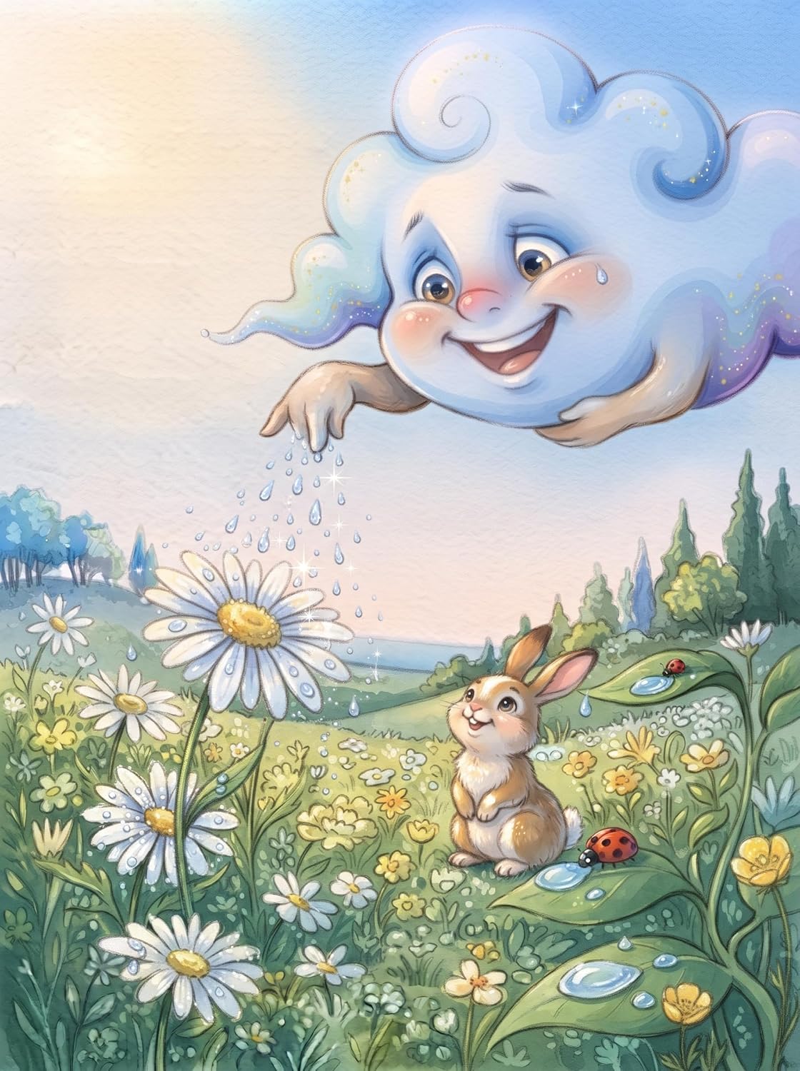 Couverture de Le Petit Nuage et ses Amis, Mr Schaka