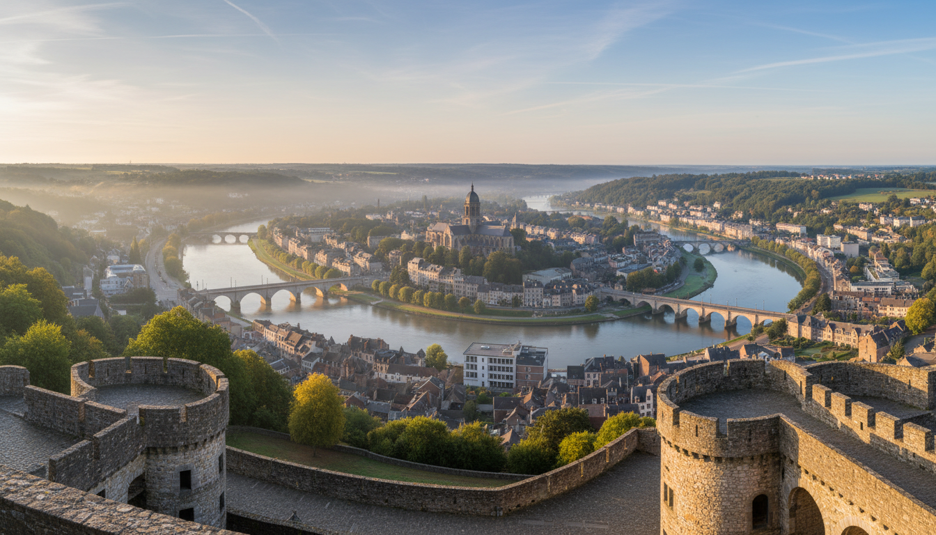 Visiting the Citadel of Namur: Views, History and a Walking Route